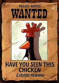 WANTED: Feathers McGraw